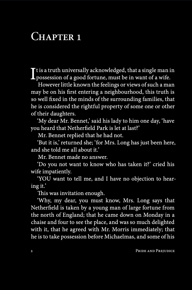 PDF page using the classic dark mode theme